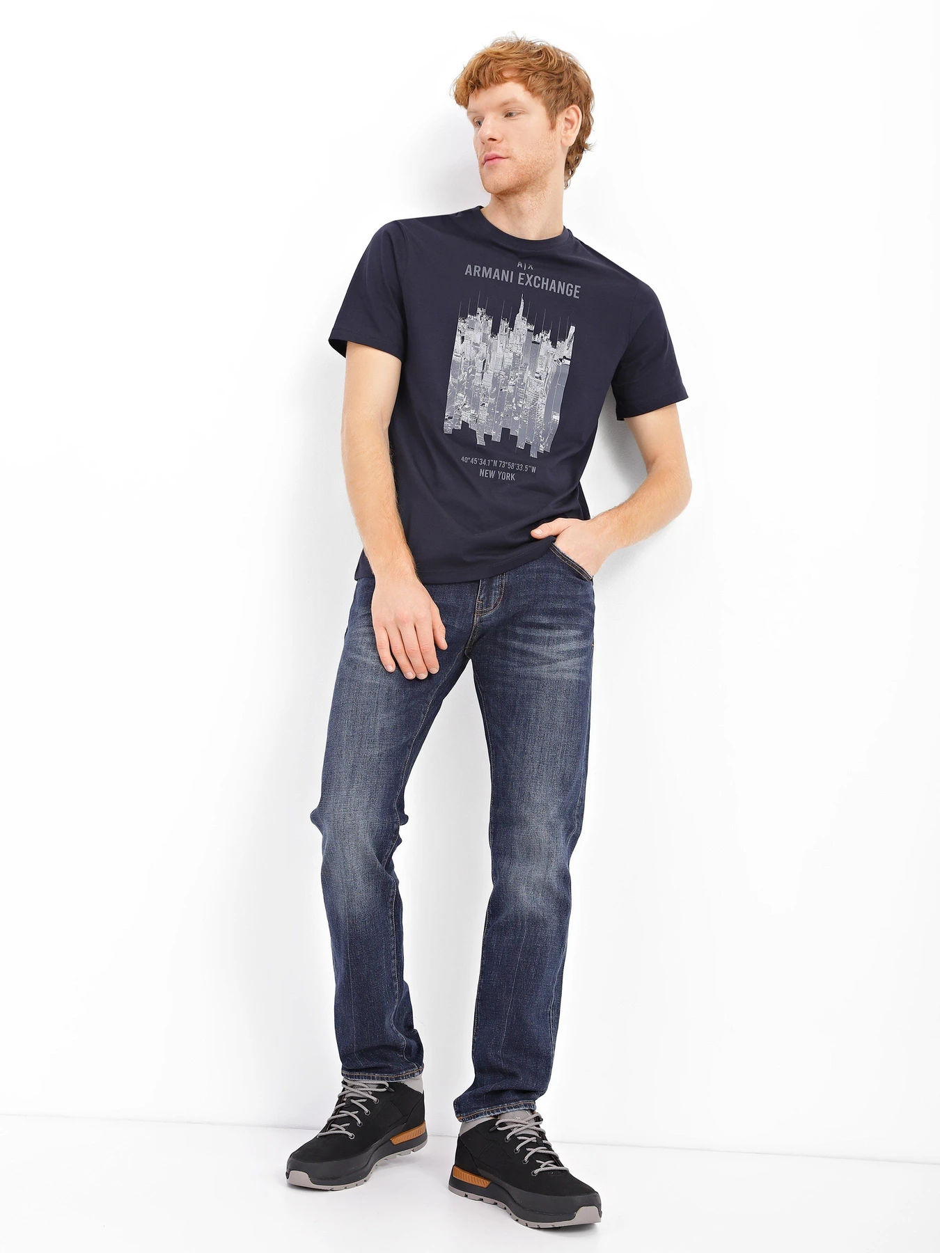 Футболки и поло Armani Exchange модель 6LZTFG-ZJBVZ-1510 Футболки и поло Armani Exchange модель 6LZTFG-ZJBVZ-1510 Фото
