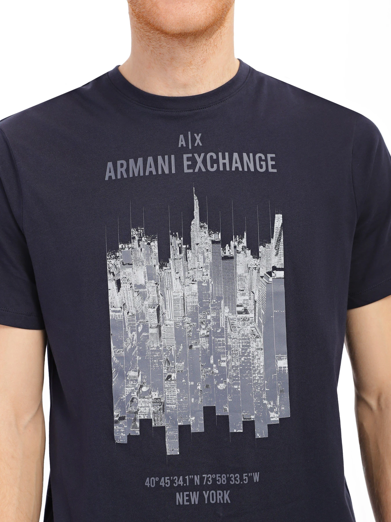 Футболки и поло Armani Exchange модель 6LZTFG-ZJBVZ-1510 Футболки и поло Armani Exchange модель 6LZTFG-ZJBVZ-1510 Фото