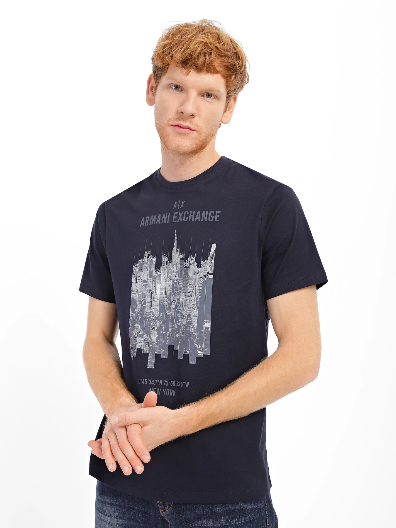 Футболки и поло Armani Exchange модель 6LZTFG-ZJBVZ-1510 Футболки и поло Armani Exchange модель 6LZTFG-ZJBVZ-1510 Фото