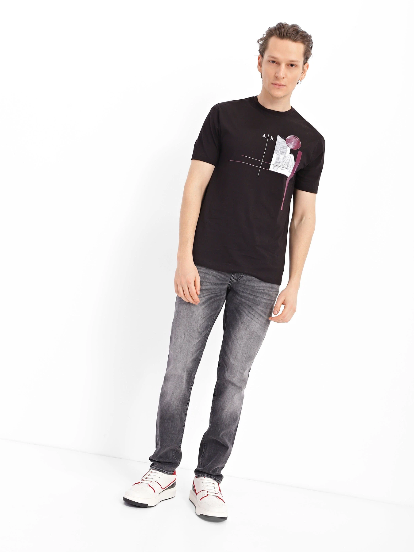 Футболки и поло Armani Exchange модель 6LZTHJ-ZJBVZ-1200 Футболки и поло Armani Exchange модель 6LZTHJ-ZJBVZ-1200 Фото