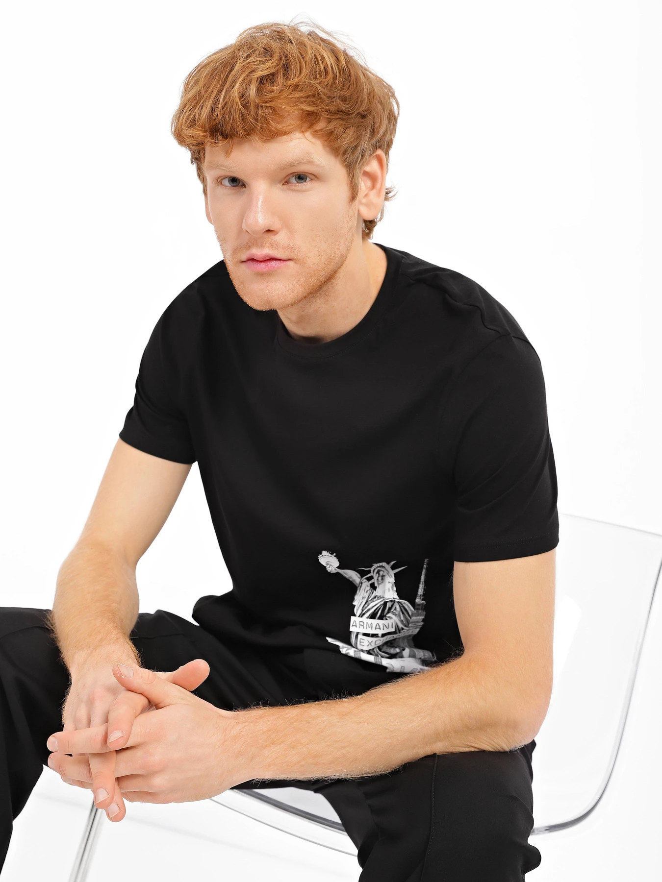 Футболки и поло Armani Exchange модель 6LZTJH-ZJH4Z-1200 Футболки и поло Armani Exchange модель 6LZTJH-ZJH4Z-1200 Фото
