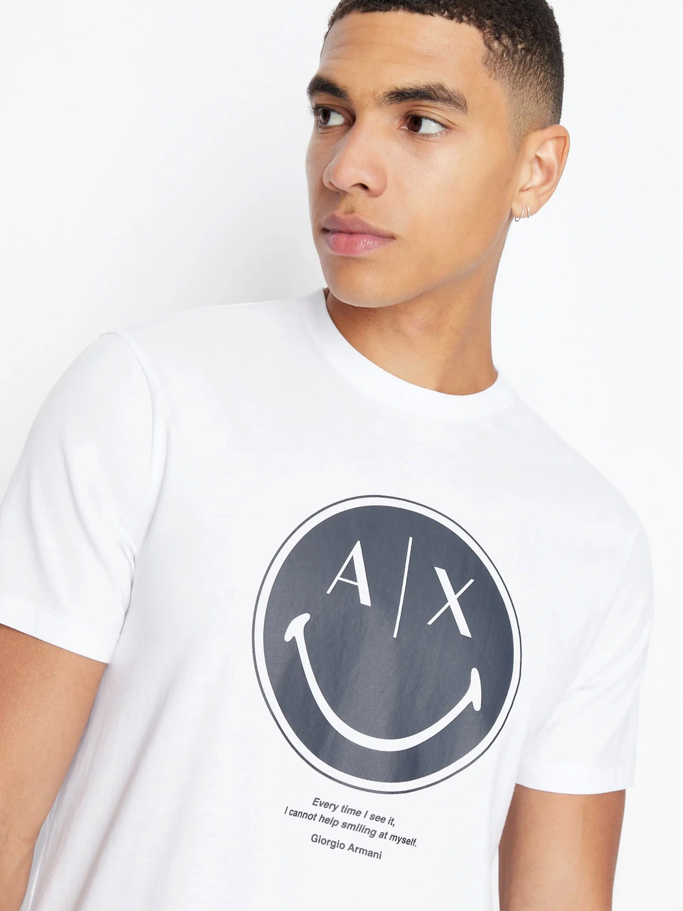 Футболки и поло Armani Exchange Smile модель 6LZTJS-ZJ8EZ-51AD Футболки и поло Armani Exchange Smile модель 6LZTJS-ZJ8EZ-51AD Фото