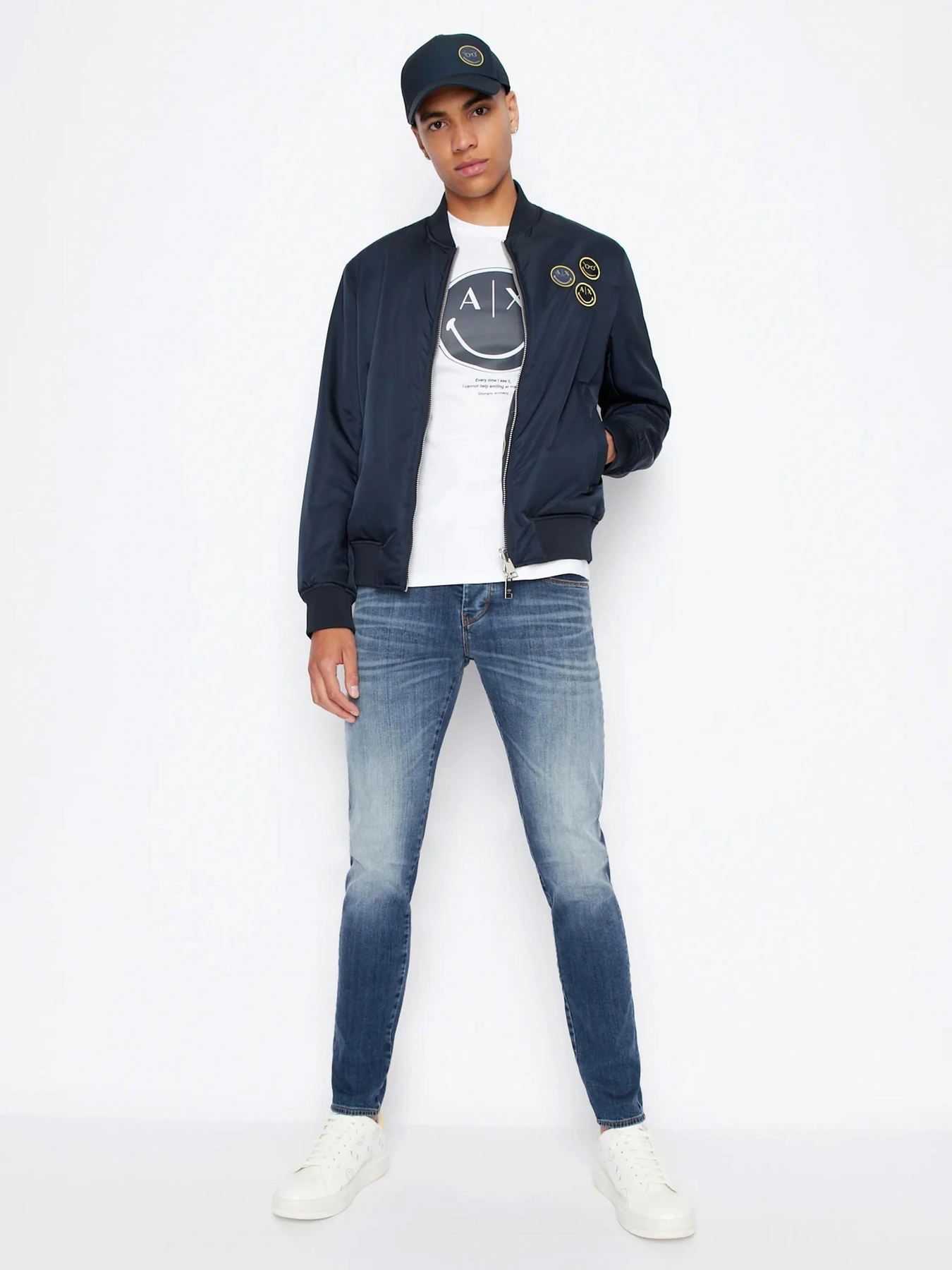 Футболки и поло Armani Exchange Smile модель 6LZTJS-ZJ8EZ-51AD Футболки и поло Armani Exchange Smile модель 6LZTJS-ZJ8EZ-51AD Фото