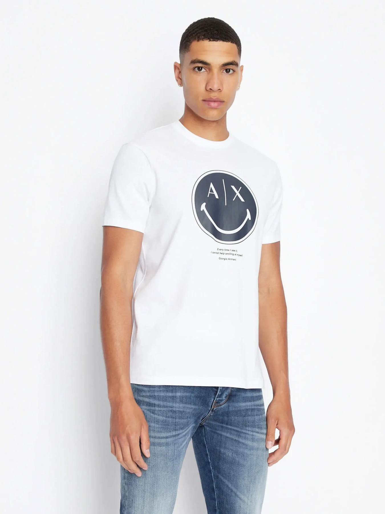 Футболки и поло Armani Exchange Smile модель 6LZTJS-ZJ8EZ-51AD Футболки и поло Armani Exchange Smile модель 6LZTJS-ZJ8EZ-51AD Фото