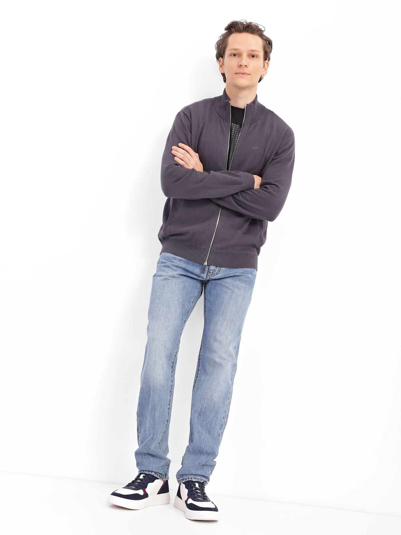 Светри та кардигани Armani Exchange модель 8NZE4D-ZM8CZ-1536 Светри та кардигани Armani Exchange модель 8NZE4D-ZM8CZ-1536 Фото