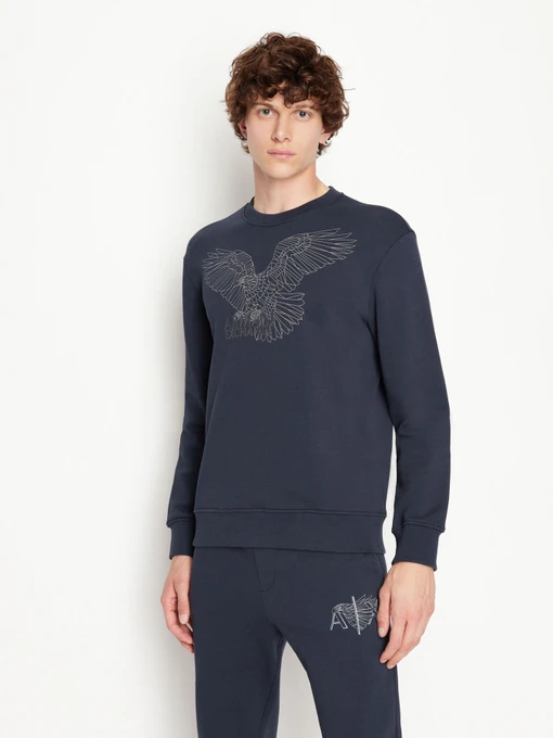 Худи и свитшоты Armani Exchange модель 6LZMHG-ZJ6RZ-1510 Фото