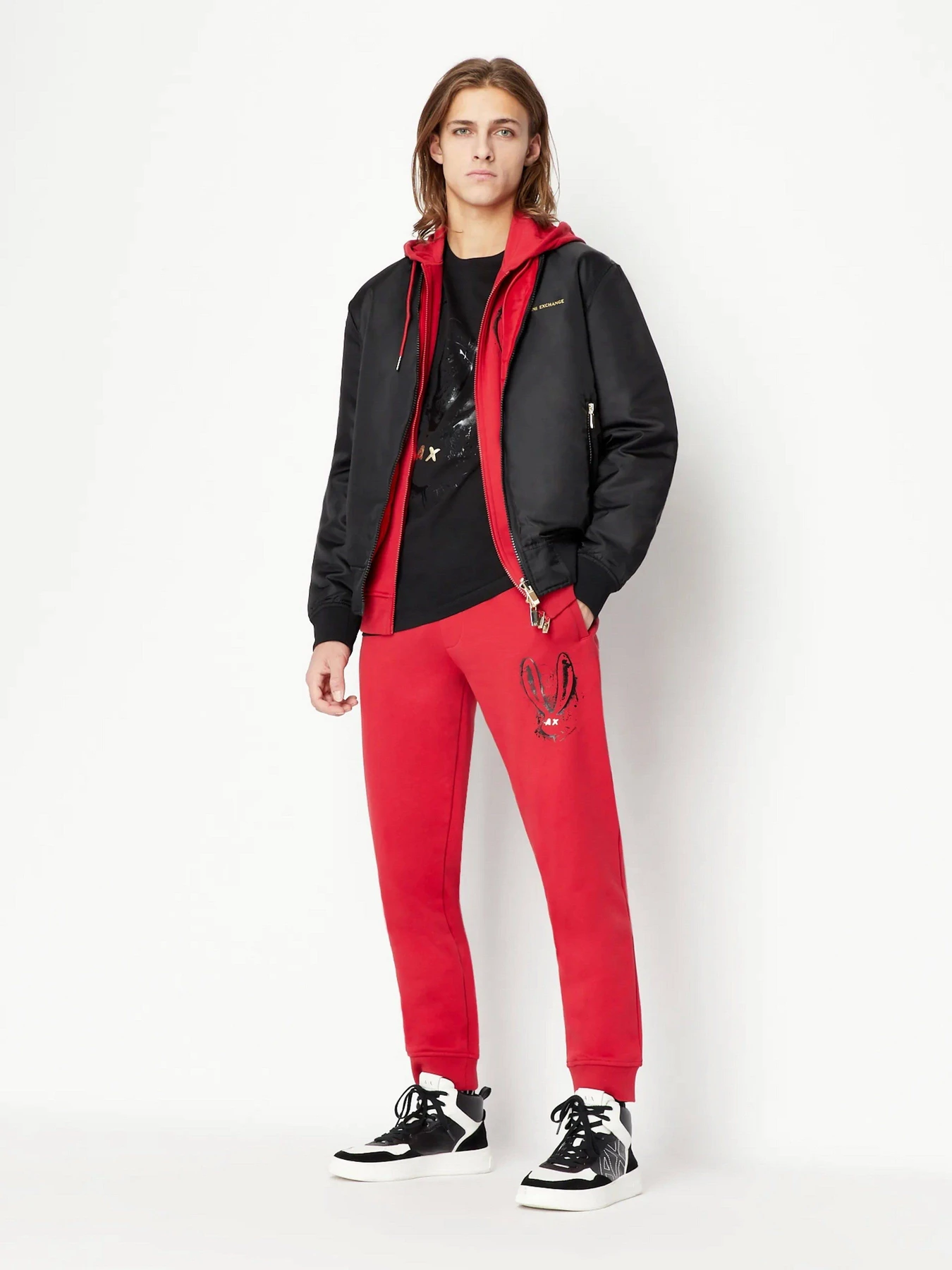 Худі та світшоти Armani Exchange Lunar New Year модель 3RZMEA-ZJ1ZZ-1435 Худі та світшоти Armani Exchange Lunar New Year модель 3RZMEA-ZJ1ZZ-1435 Фото