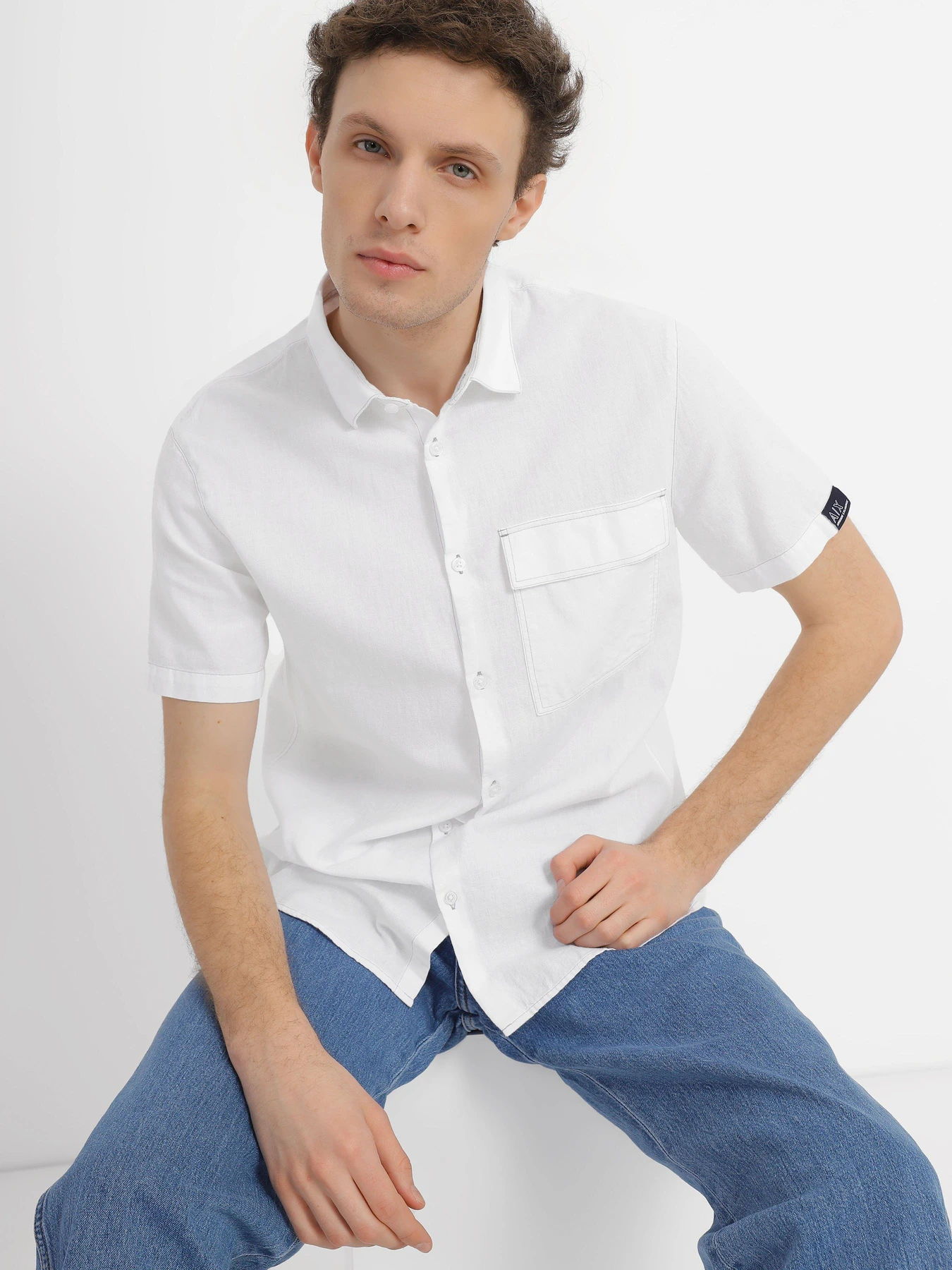Рубашки Armani Exchange модель 3RZC15-ZN1NZ-81AZ Фото