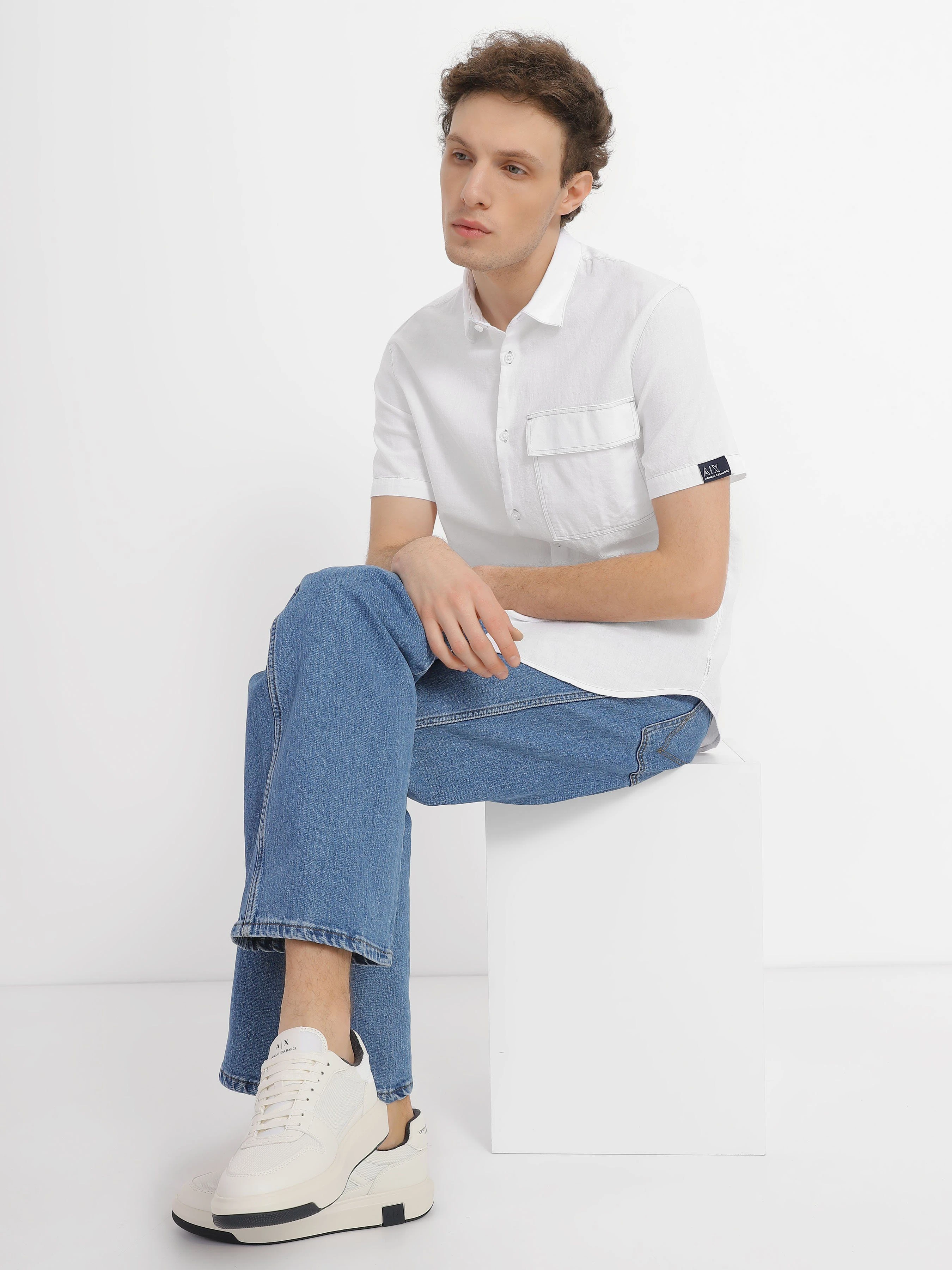 Чоловіча Сорочка повсякденна Armani Exchange фото 2