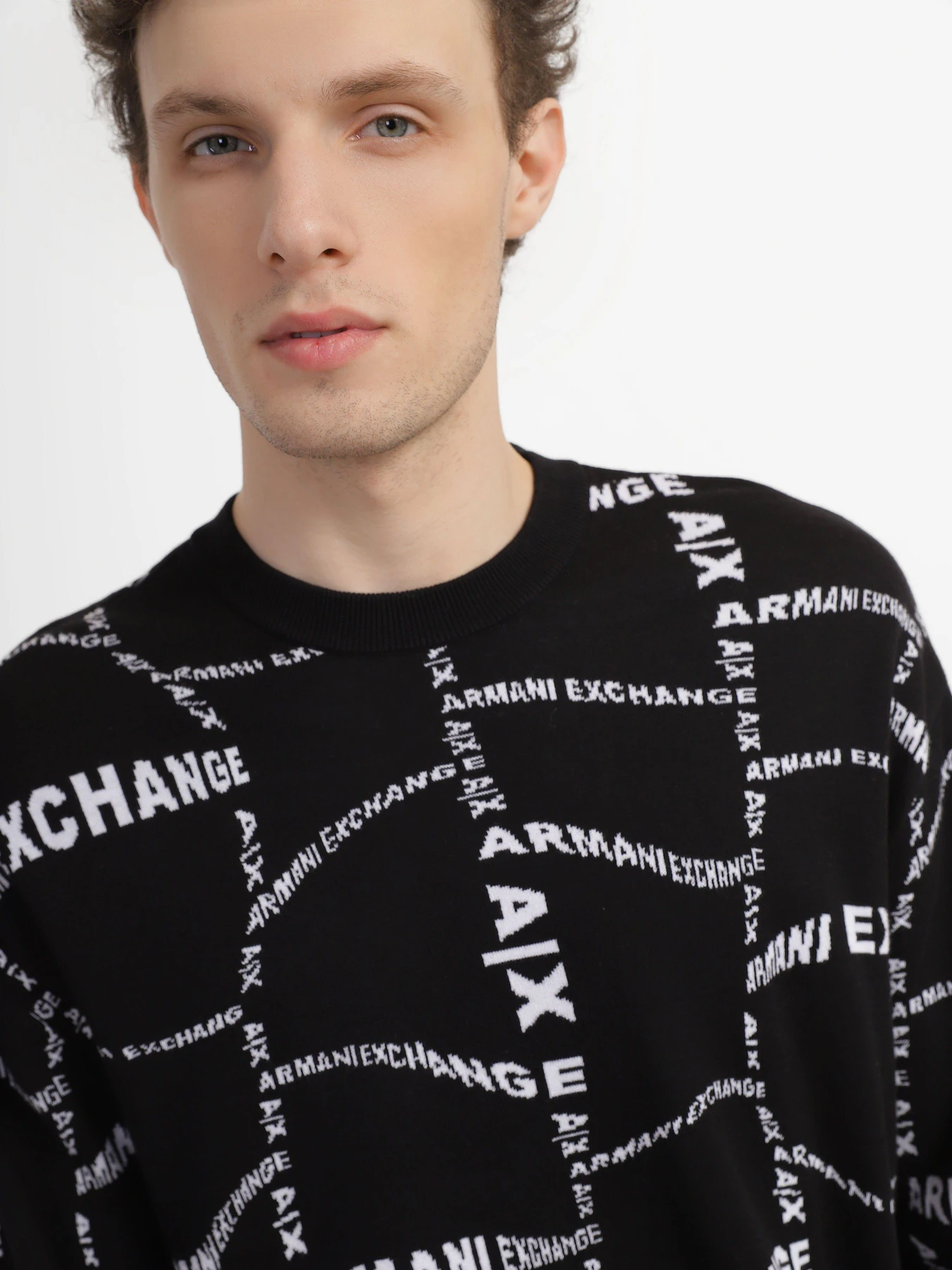 Свитры и кардиганы Armani Exchange модель 3RZM1E-ZMQ7Z-02EC Свитры и кардиганы Armani Exchange модель 3RZM1E-ZMQ7Z-02EC Фото