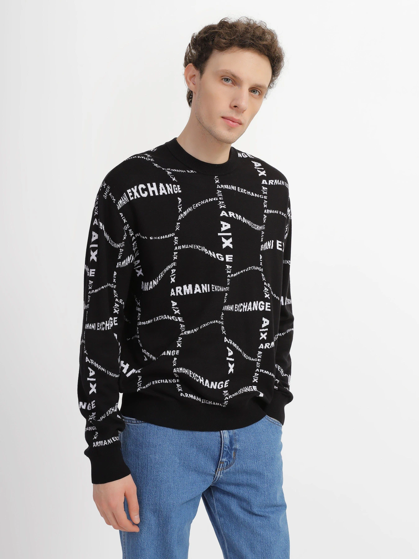 Свитры и кардиганы Armani Exchange модель 3RZM1E-ZMQ7Z-02EC Свитры и кардиганы Armani Exchange модель 3RZM1E-ZMQ7Z-02EC Фото