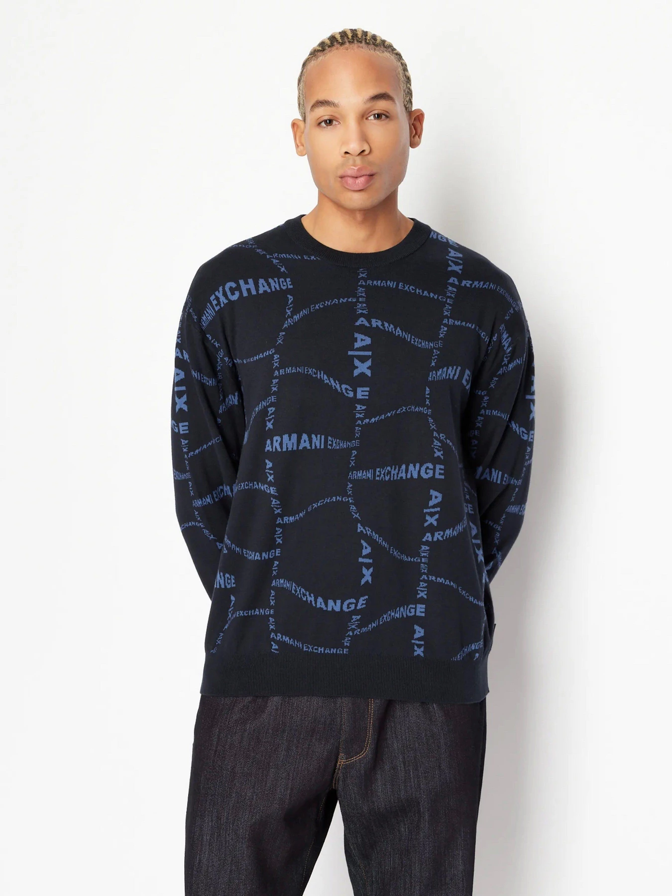 Свитры и кардиганы Armani Exchange модель 3RZM1E-ZMQ7Z-65AE Свитры и кардиганы Armani Exchange модель 3RZM1E-ZMQ7Z-65AE Фото