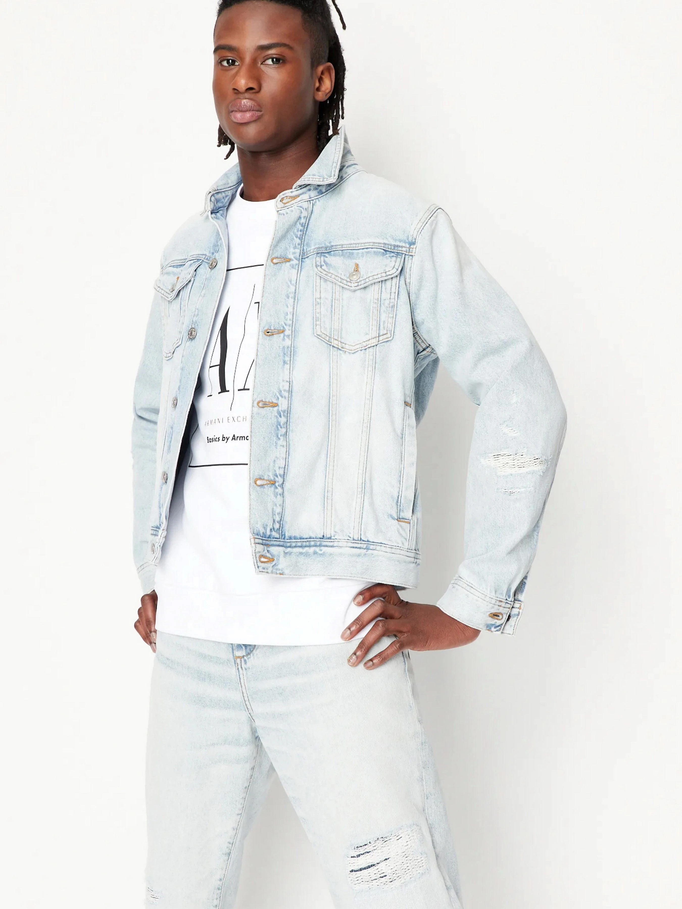 Бавовняний Чоловічий Світшот Armani Exchange фото 3