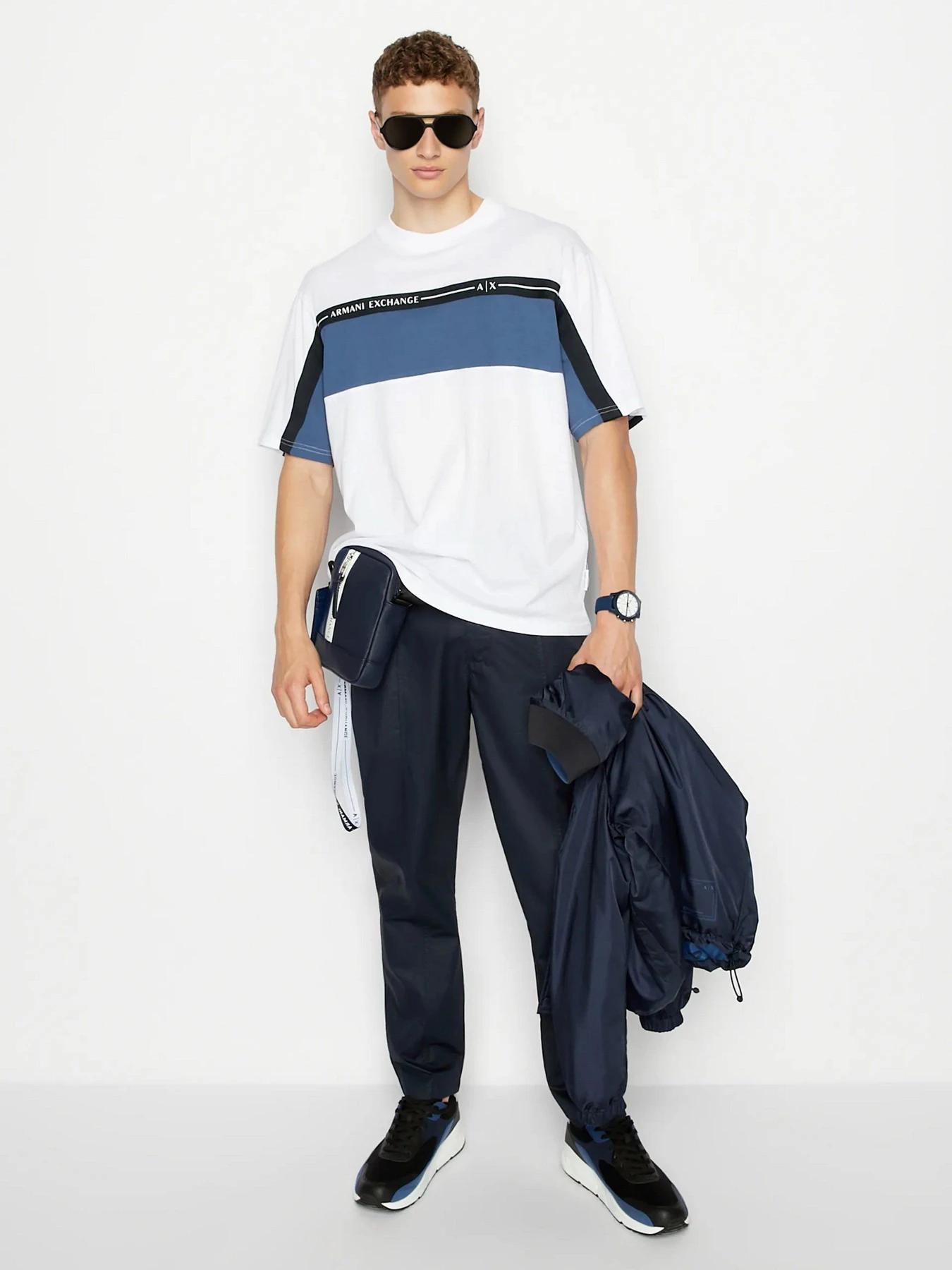 Футболки и поло Armani Exchange модель 3RZMFD-ZJGEZ-81AV Футболки и поло Armani Exchange модель 3RZMFD-ZJGEZ-81AV Фото