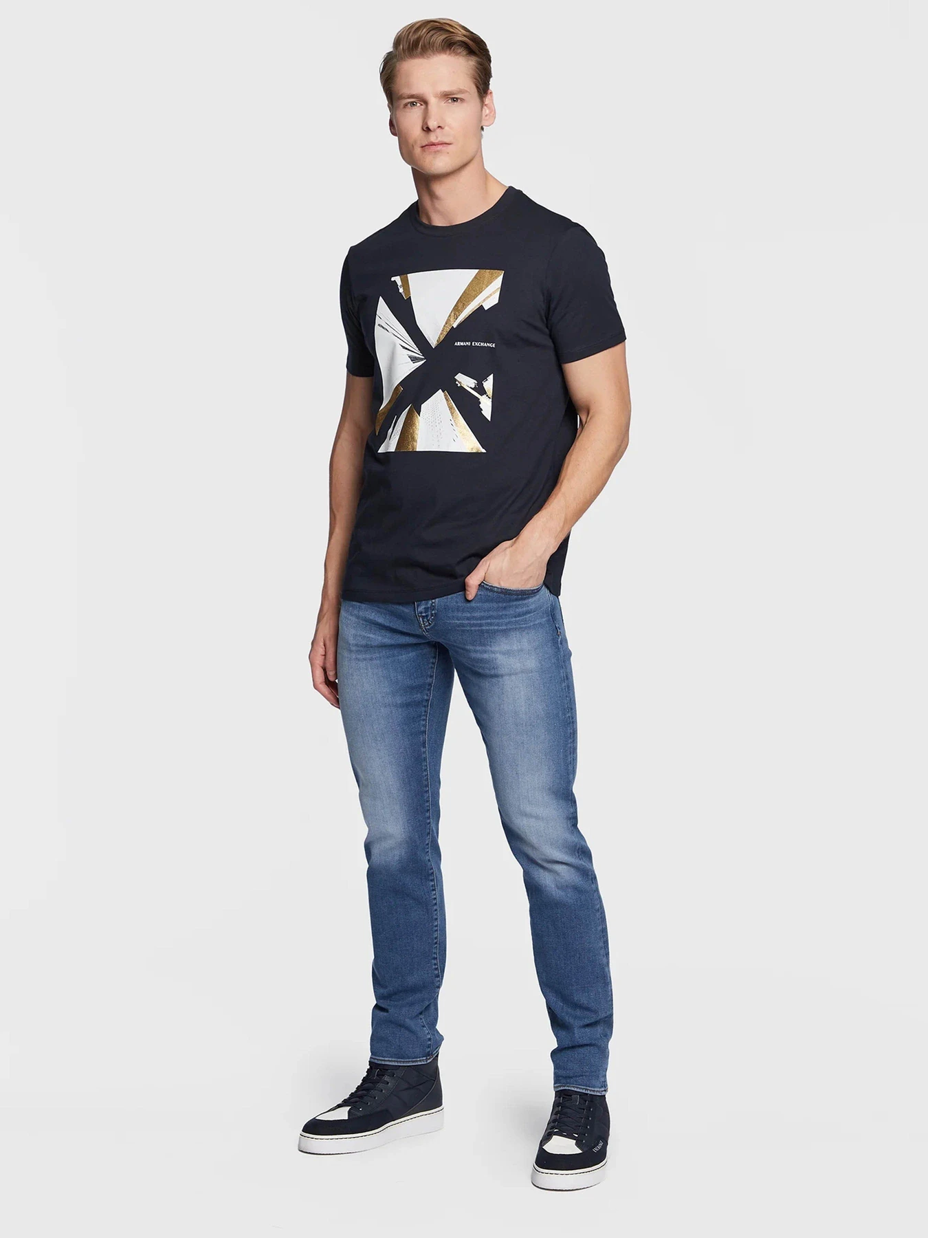 Футболки и поло Armani Exchange модель 3RZTHQ-ZJBYZ-1510 Фото
