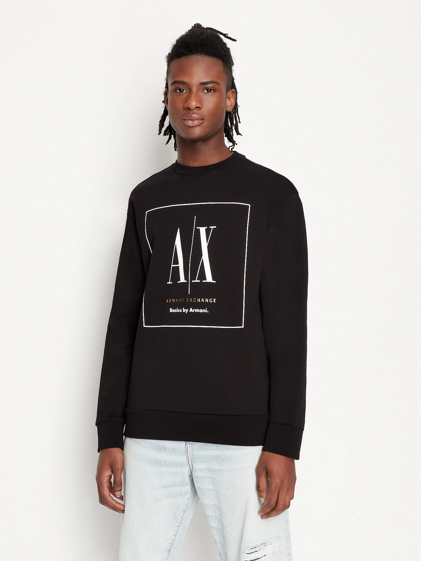 Худи и свитшоты Armani Exchange Basic by Armani модель 3RZMAB-ZJ83Z-1200 Фото