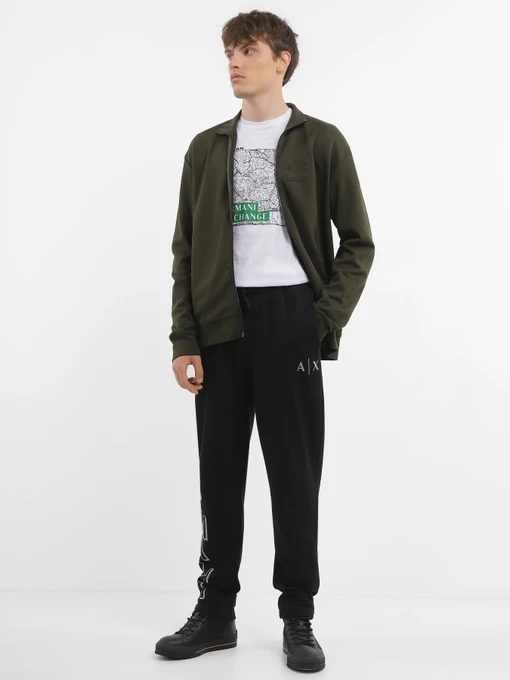 Бавовняні Чоловічі Спортивні штани Armani Exchange фото 2