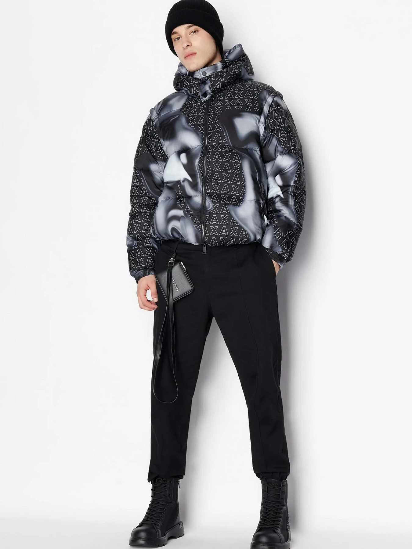 Футболки и поло Armani Exchange We beats as one модель 6RZMHM-ZJDHZ-1200 Фото