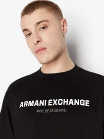 Футболки и поло Armani Exchange We beats as one модель 6RZMHM-ZJDHZ-1200 Фото