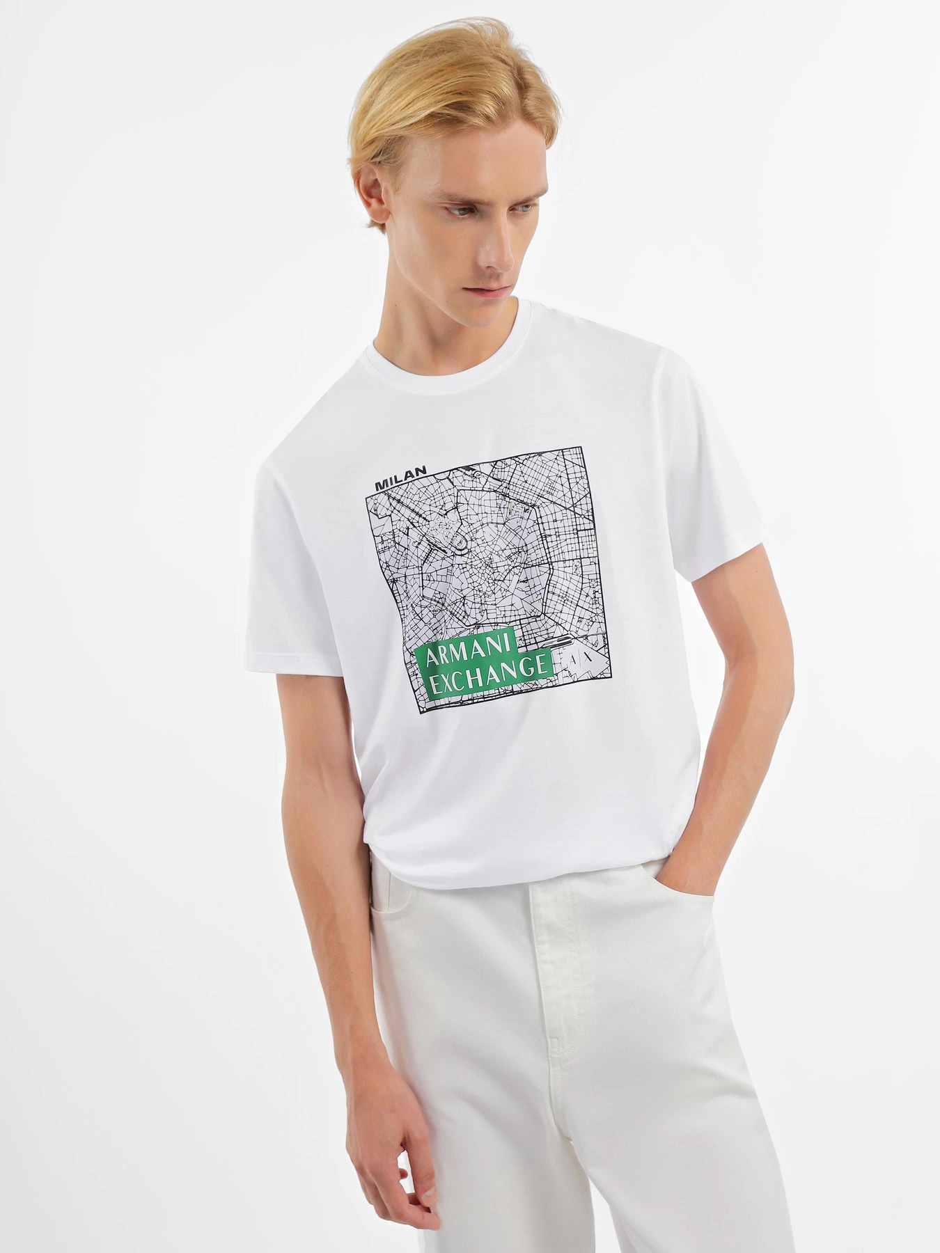 Футболки и поло Armani Exchange модель 6RZTAH-ZJA5Z-21CQ Фото