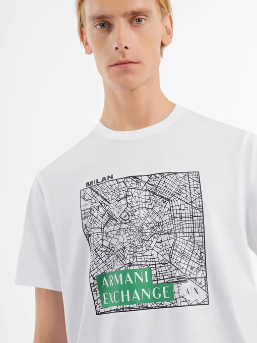 Футболки и поло Armani Exchange модель 6RZTAH-ZJA5Z-21CQ Фото