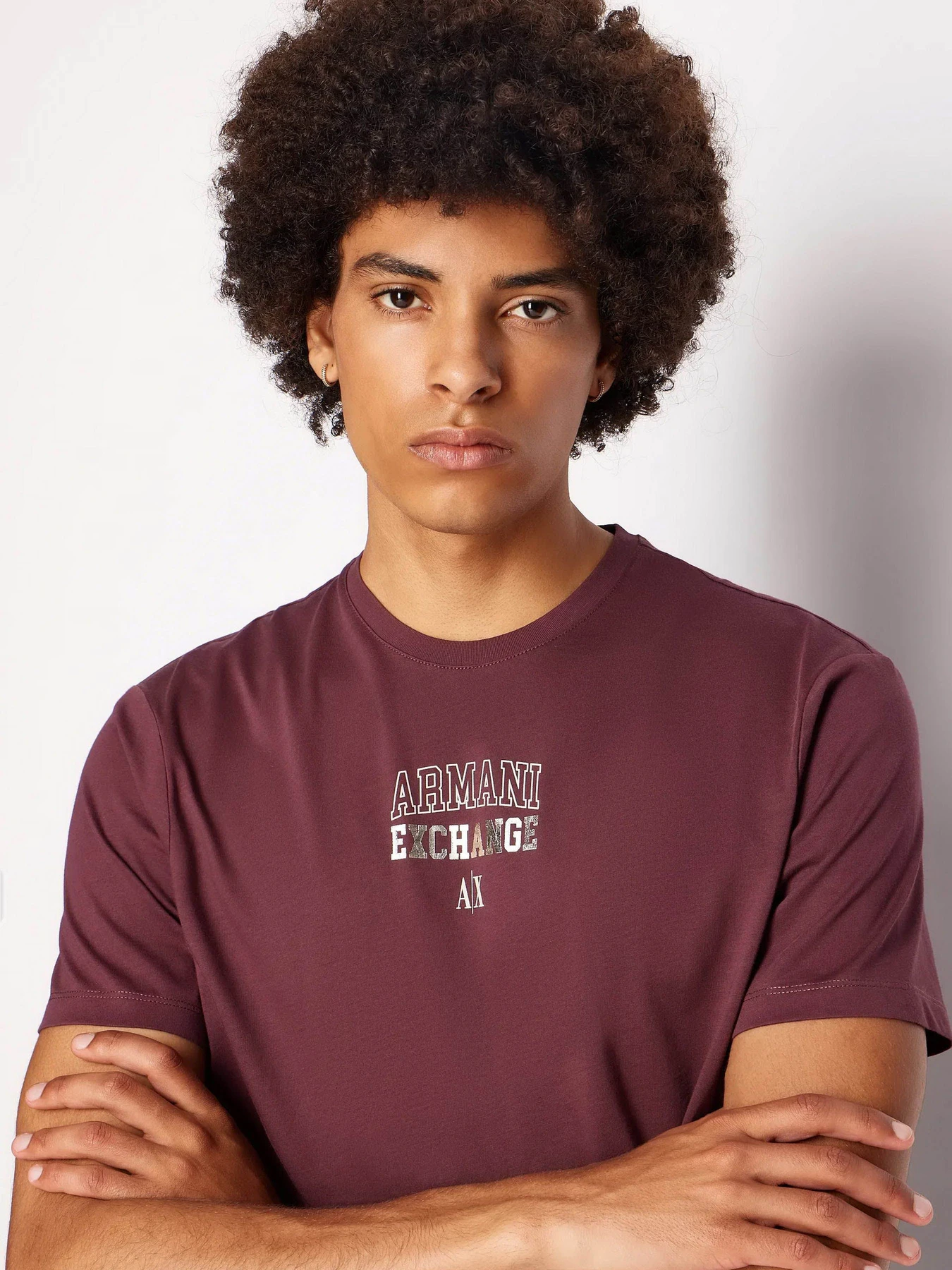 Футболки и поло Armani Exchange Campus модель 6RZTJG-ZJ8EZ-14AU Фото