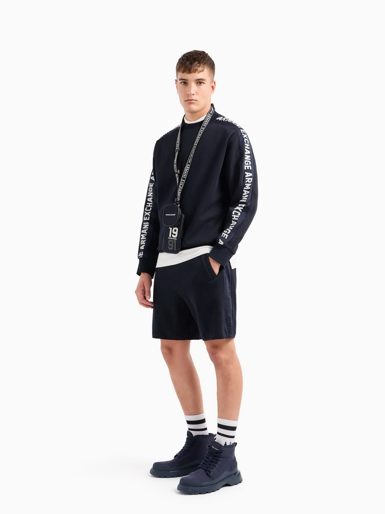 Худі та світшоти Armani Exchange модель 3DZMLA-ZJLGZ-1583 Фото