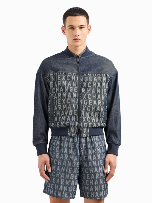 Бавовняна Чоловіча Джинсова куртка Armani Exchange фото 3