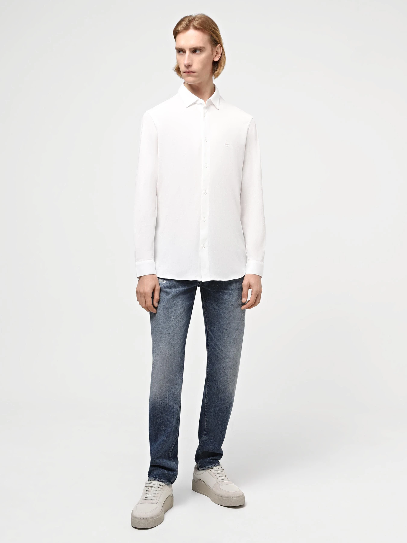 Рубашки Armani Exchange модель 3DZCHQ-ZJ8EZ-1116 Рубашки Armani Exchange модель 3DZCHQ-ZJ8EZ-1116 Фото
