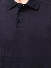 Футболки и поло Armani Exchange Allover Logo модель 3DZFHM-ZJ2ZZ-15CX Фото