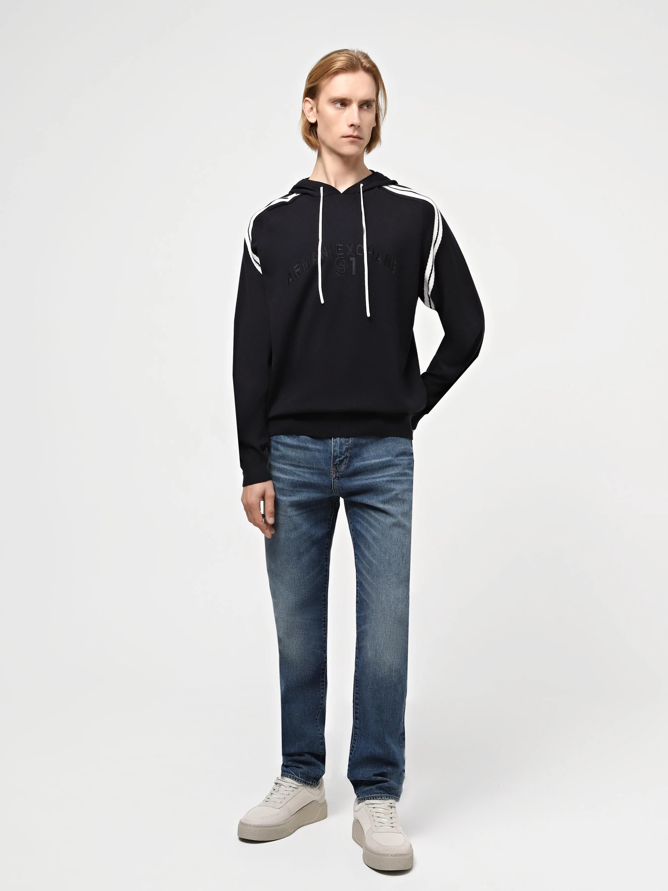 Худи и свитшоты Armani Exchange модель 3DZM6B-ZMQ7Z-1583 Фото