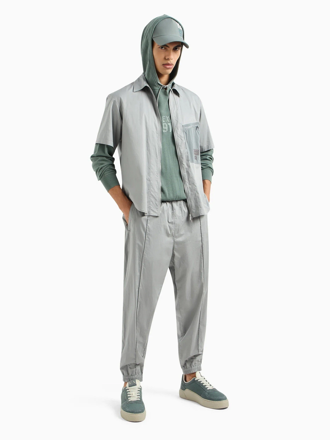 Худи и свитшоты Armani Exchange модель 3DZM6B-ZMQ7Z-1888 Фото