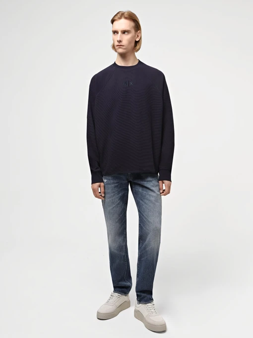 Бавовняний Чоловічий Світшот Armani Exchange фото 2