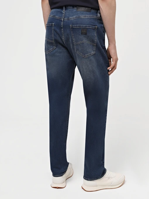 Бавовняні Чоловічі Прямі джинси Armani Exchange фото 3