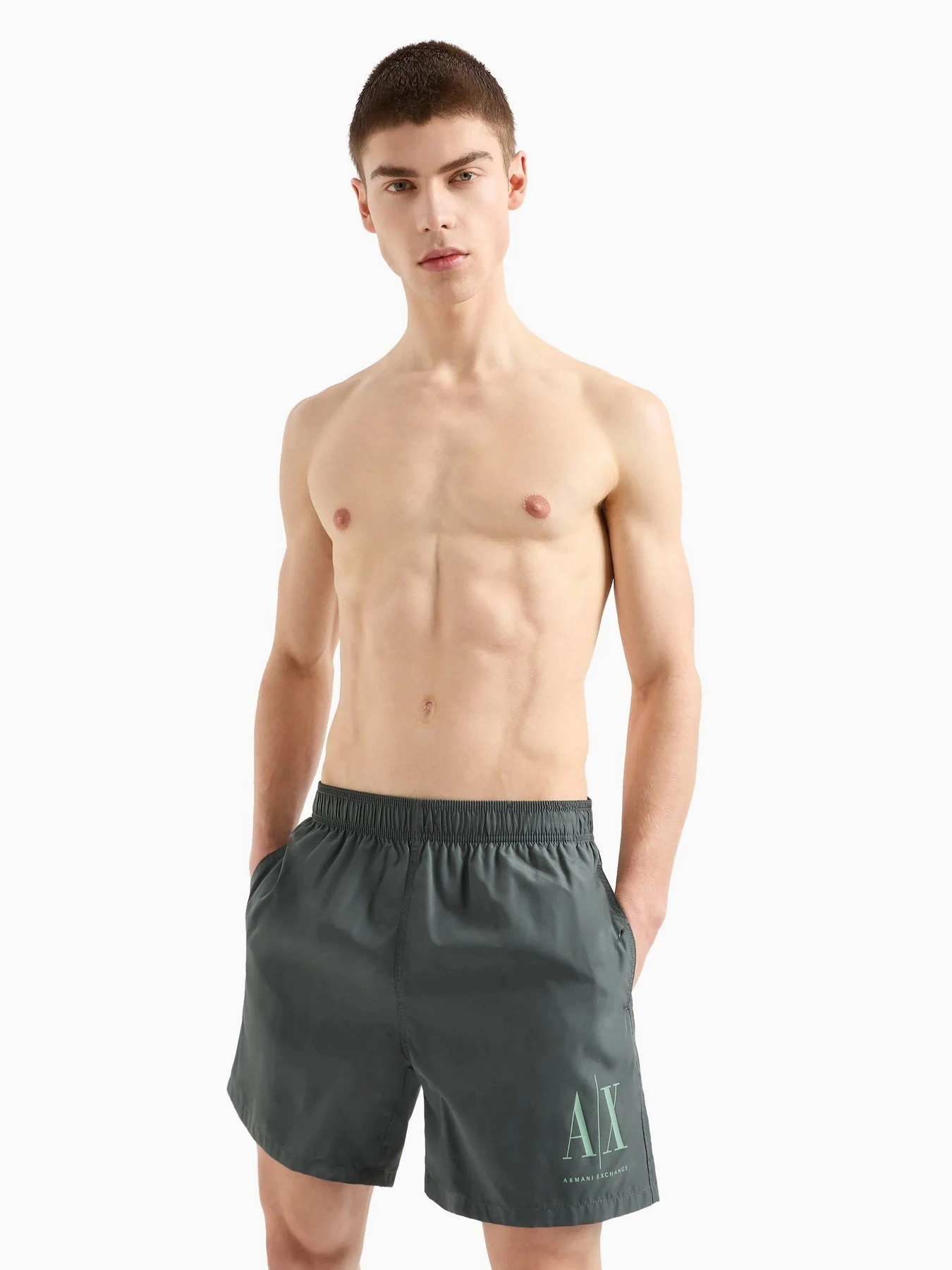 Одежда для пляжа Armani Exchange Icon Project модель 953034-CC623-44484 Одежда для пляжа Armani Exchange Icon Project модель 953034-CC623-44484 Фото