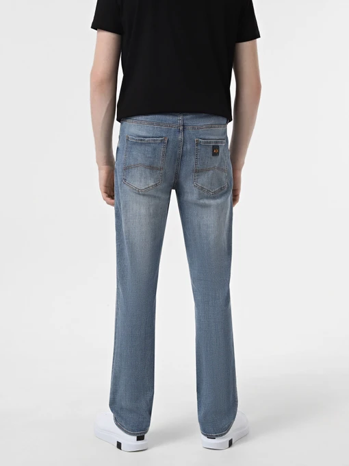 Бавовняні Чоловічі Прямі джинси Armani Exchange фото 3