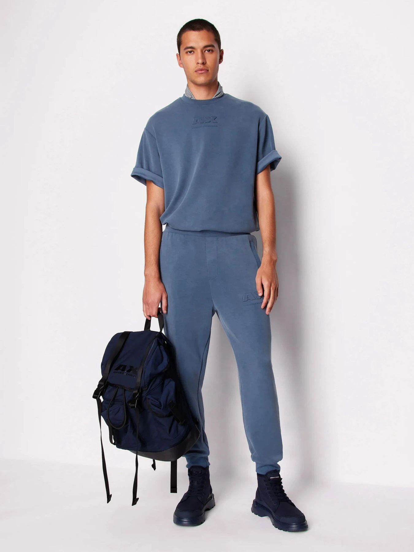 Футболки и поло Armani Exchange модель 3DZMAC-ZJUBZ-45AM Футболки и поло Armani Exchange модель 3DZMAC-ZJUBZ-45AM Фото