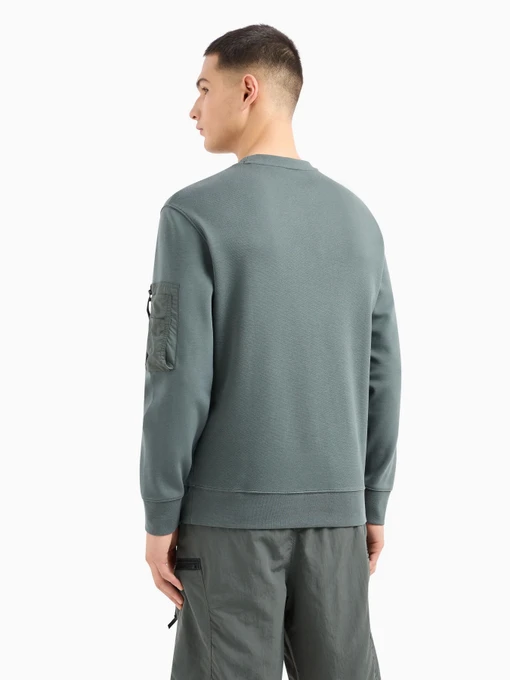 Бавовняний Чоловічий Світшот Armani Exchange фото 2