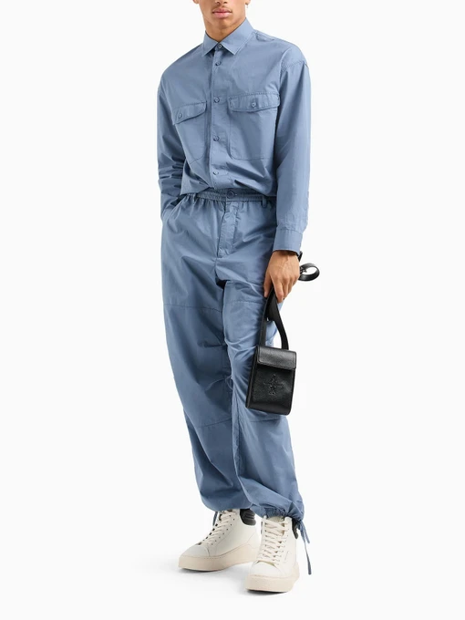 Бавовняна Чоловіча Сорочка повсякденна Armani Exchange фото 3