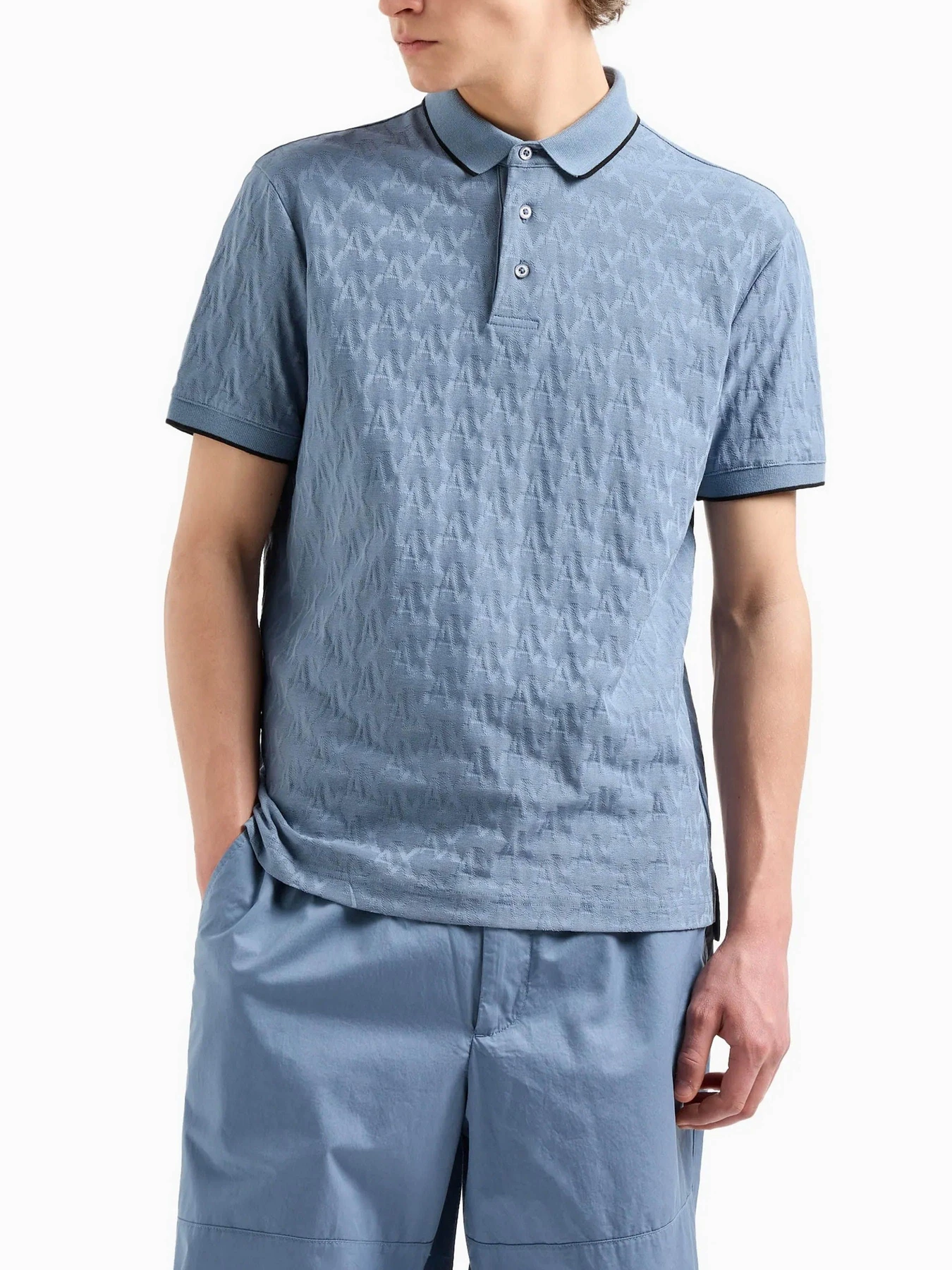 Футболки і поло Armani Exchange модель 6DZFLA-ZJ2ZZ-15DU Фото