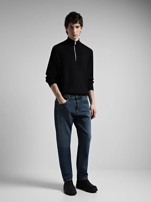 Бавовняні Чоловічі Прямі джинси Armani Exchange фото 2