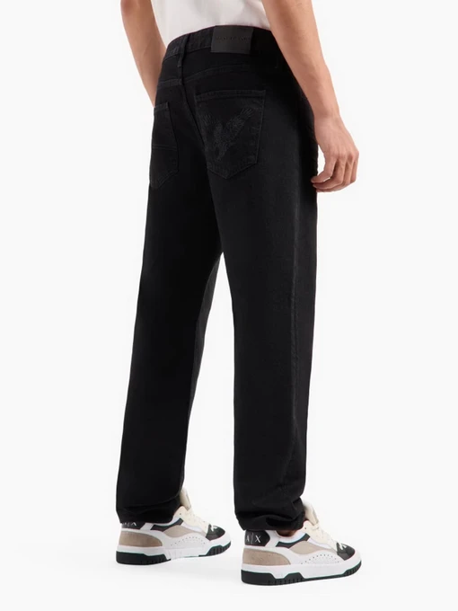 Бавовняні Чоловічі Прямі джинси Armani Exchange фото 2