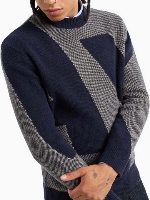 Вовняний Чоловічий Джемпер Armani Exchange фото 3