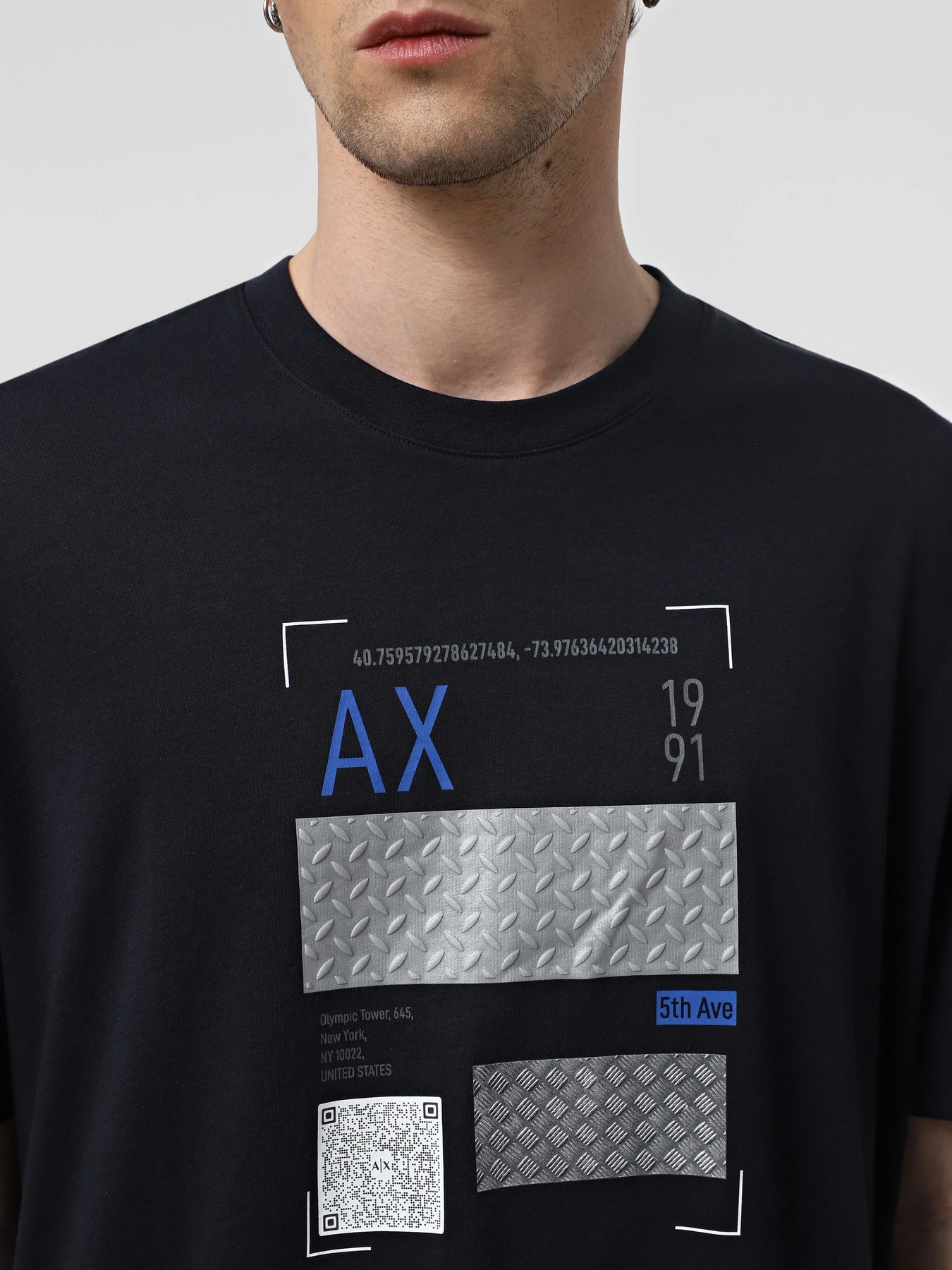Футболки и поло Armani Exchange модель 6DZTJS-ZJA5Z-1510 Фото