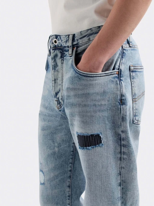 Бавовняні Чоловічі Широкі джинси Armani Exchange фото 3