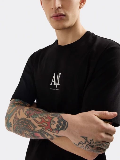 Бавовняна Чоловіча Футболка Armani Exchange фото 3