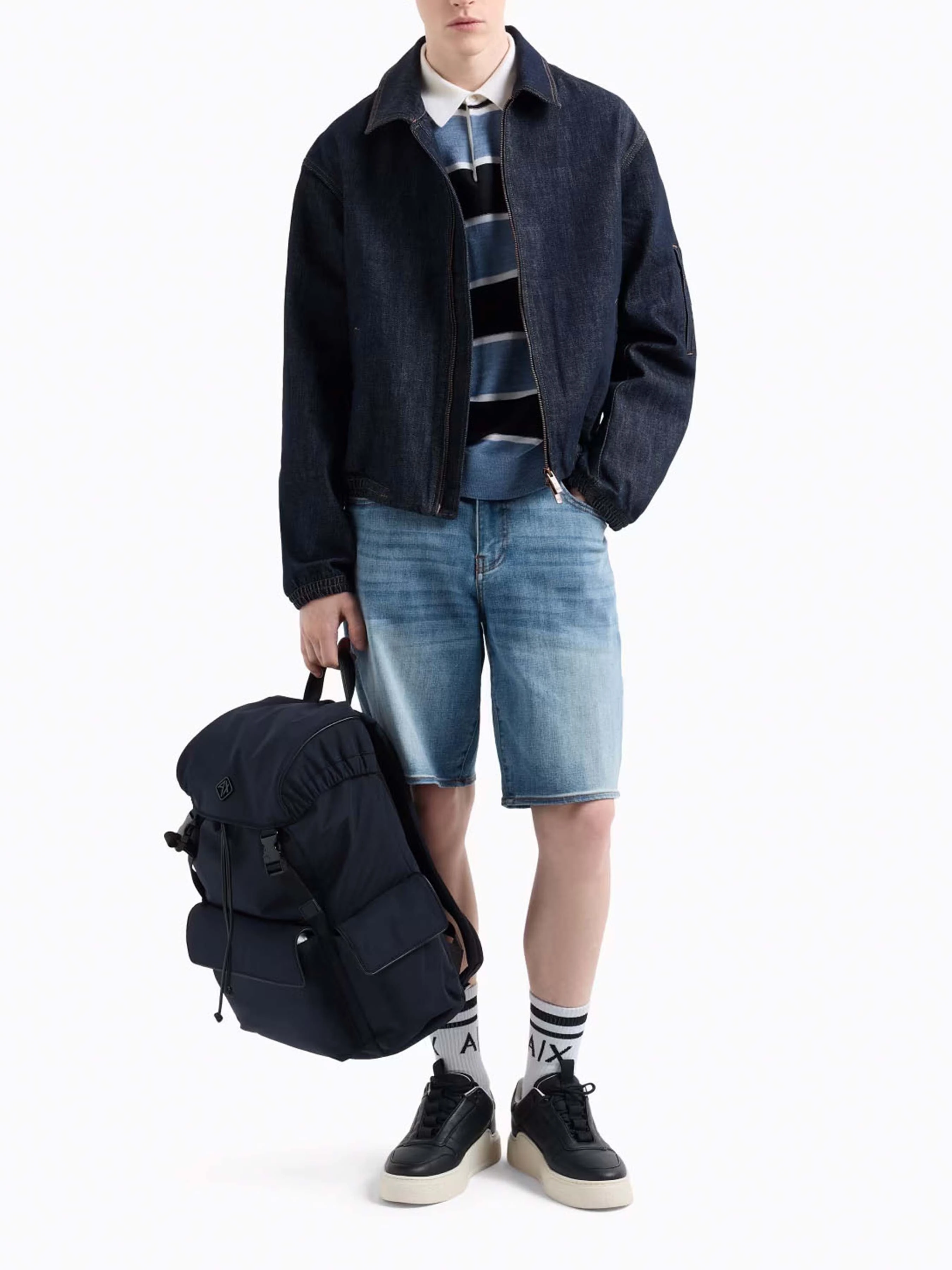 Чоловічі Джинсові шорти Armani Exchange фото 3