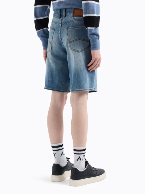 Чоловічі Джинсові шорти Armani Exchange фото 2