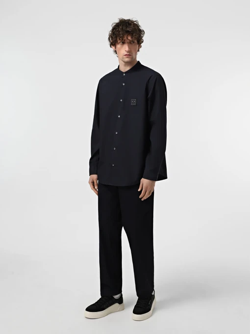 Бавовняна Чоловіча Сорочка повсякденна Armani Exchange фото 2