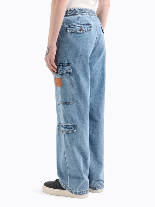Бавовняні Чоловічі Широкі джинси Armani Exchange фото 2
